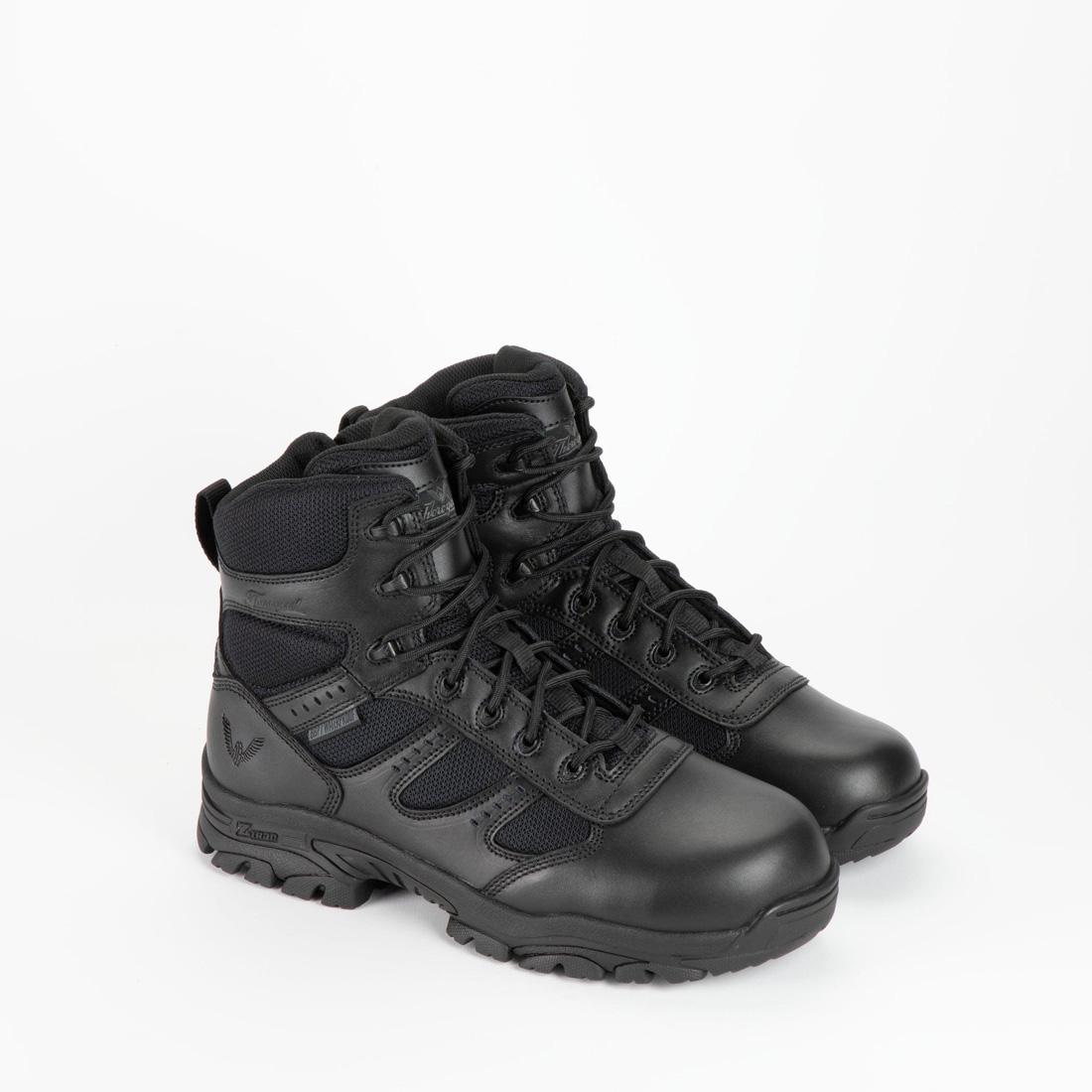 The Deuce Series 6 Tactical Zip Waterproof Boots - Military Grade Combat Boots for Men, Lightweight Hiking & Outdoor Work Boots with Slip-Resistant Sole - Perfect for Tactical, Hunting & Construction Use