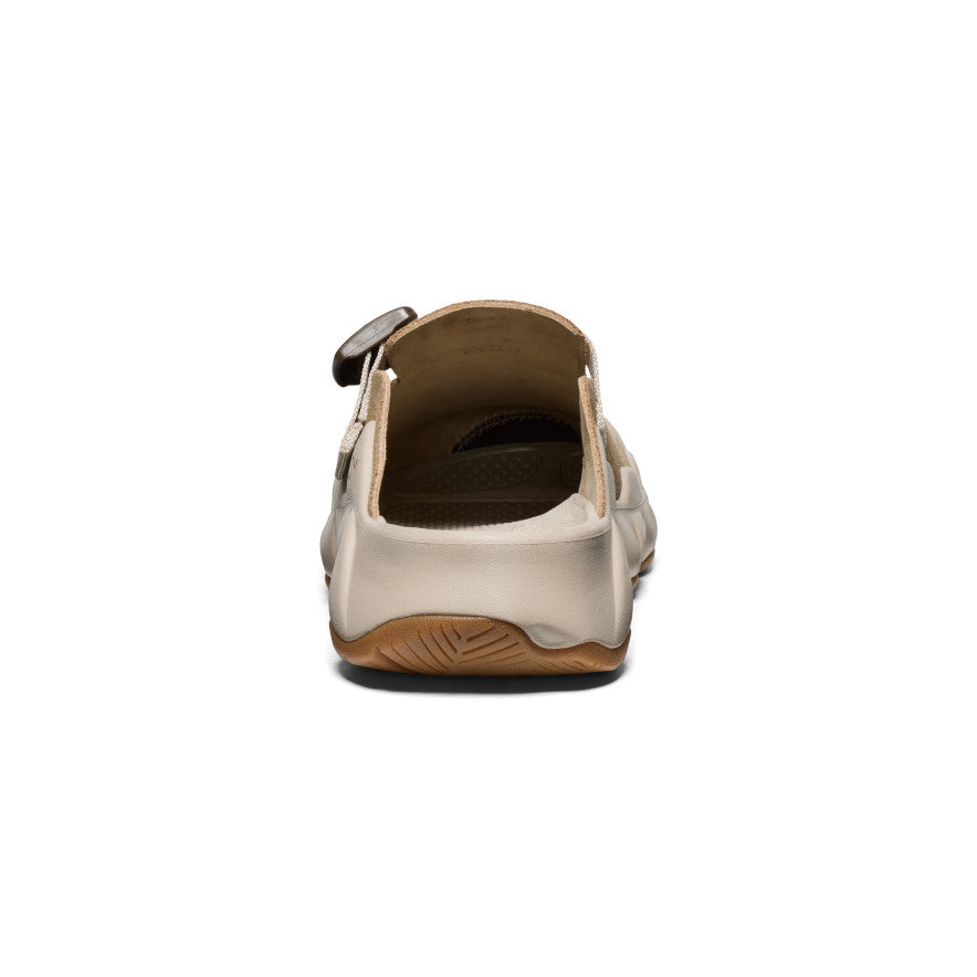 Women's Hyperport Leather Clogs - Comfortable Slip-On Shoes in Cornstalk/Plaza Taupe | Perfect for Casual Wear, Work & Home Use