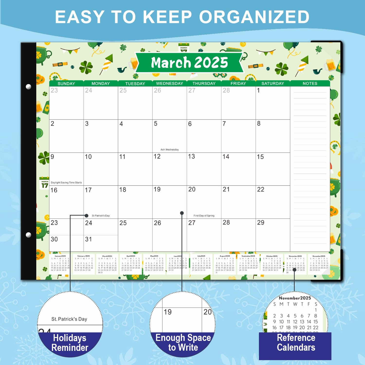 KOPEESY 2025-2026 Large Desk Calendar - 22