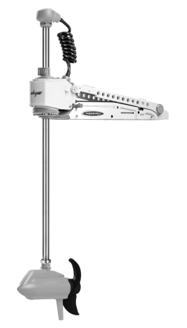 Power Pole MOVE ZR 24V/36V White - Heavy Duty Marine Boat Dock Piling for Waterfront Protection & Mooring