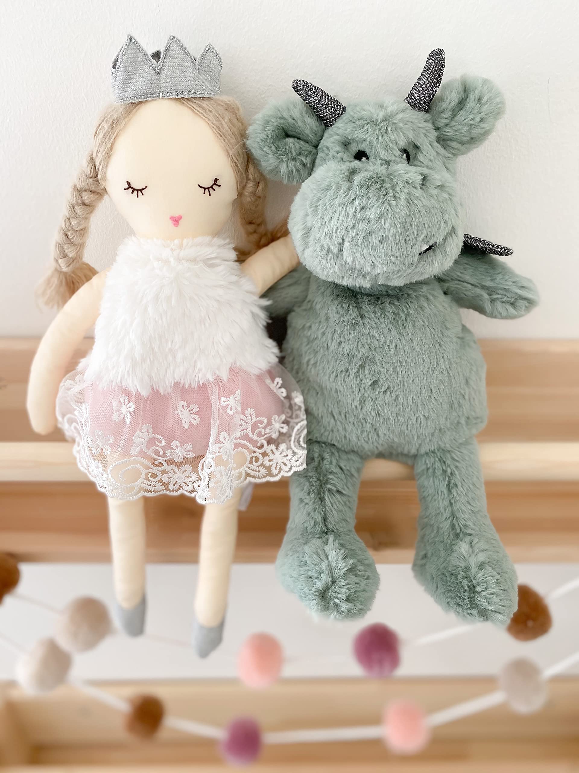 MON AMI Dax The Dragon Heated Stuffed Animal - 11