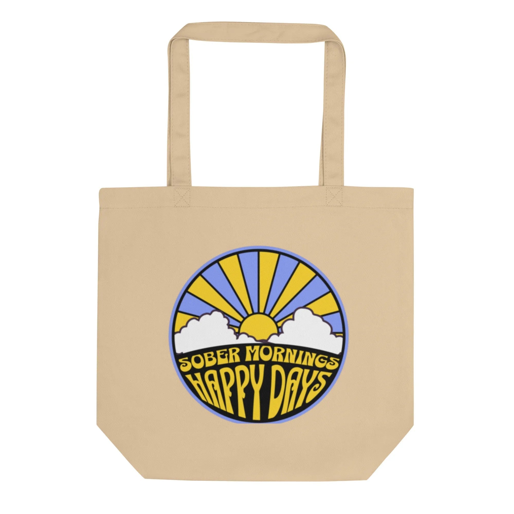 Eco-Friendly Tote Bag for Hangover-Free Mornings | Sustainable Reusable Shopping Bag | Perfect for Groceries, Beach & Work Commute