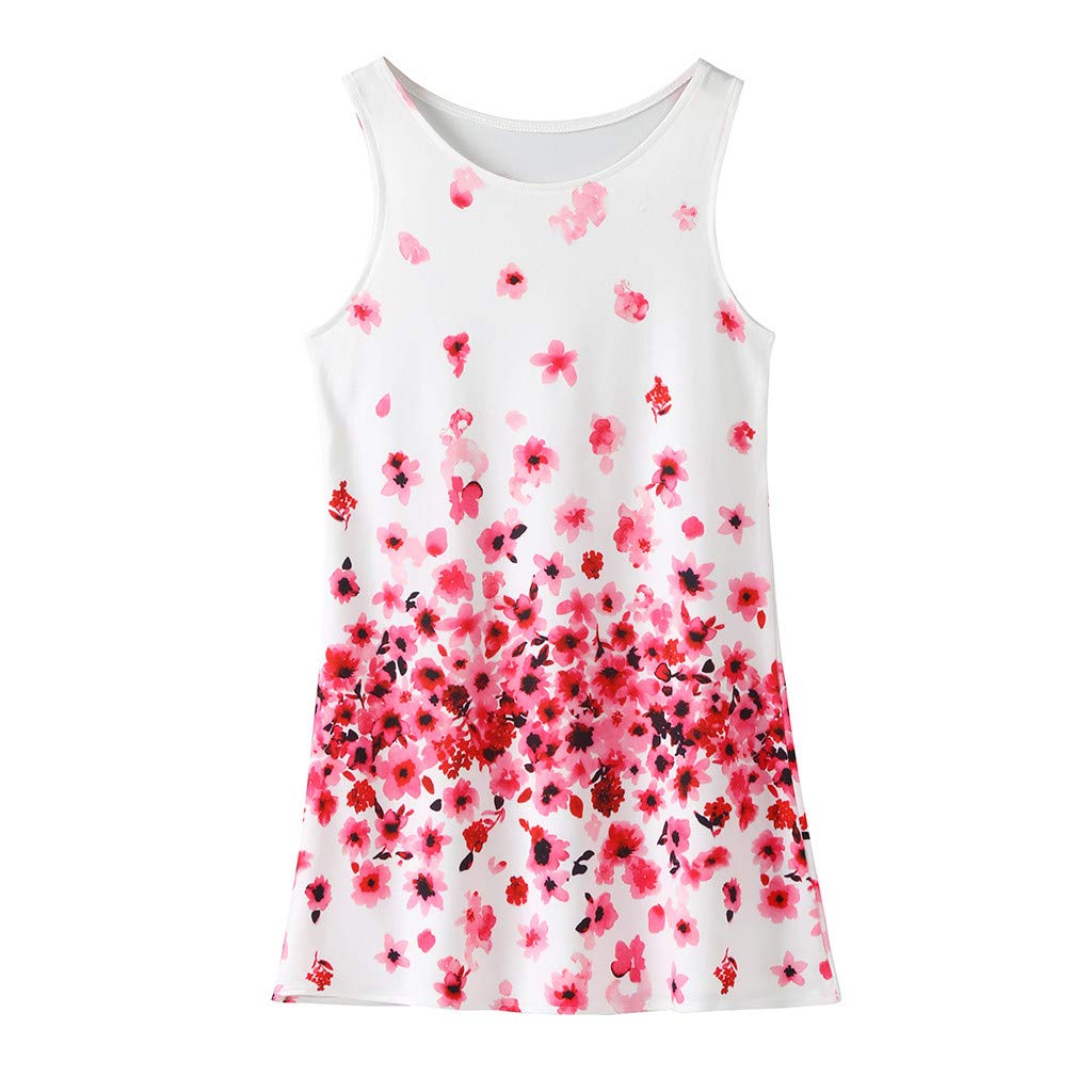 Girls Princess Party Dresses - Sleeveless Summer Toddler Baby Dresses with Cute Prints | Perfect for Birthday Parties, Photo Shoots & Special Occasions