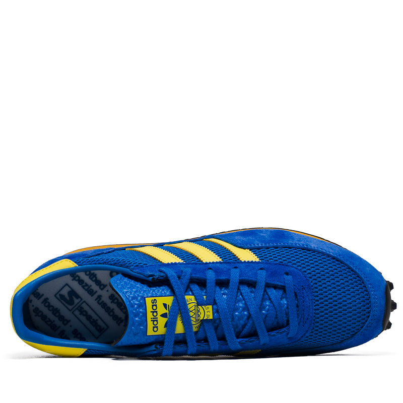 Adidas TRX Mesh SPZL Sneakers - Hi Res Blue/Shock Yellow Running Shoes for Men | Lightweight & Breathable for Gym, Jogging & Casual Wear