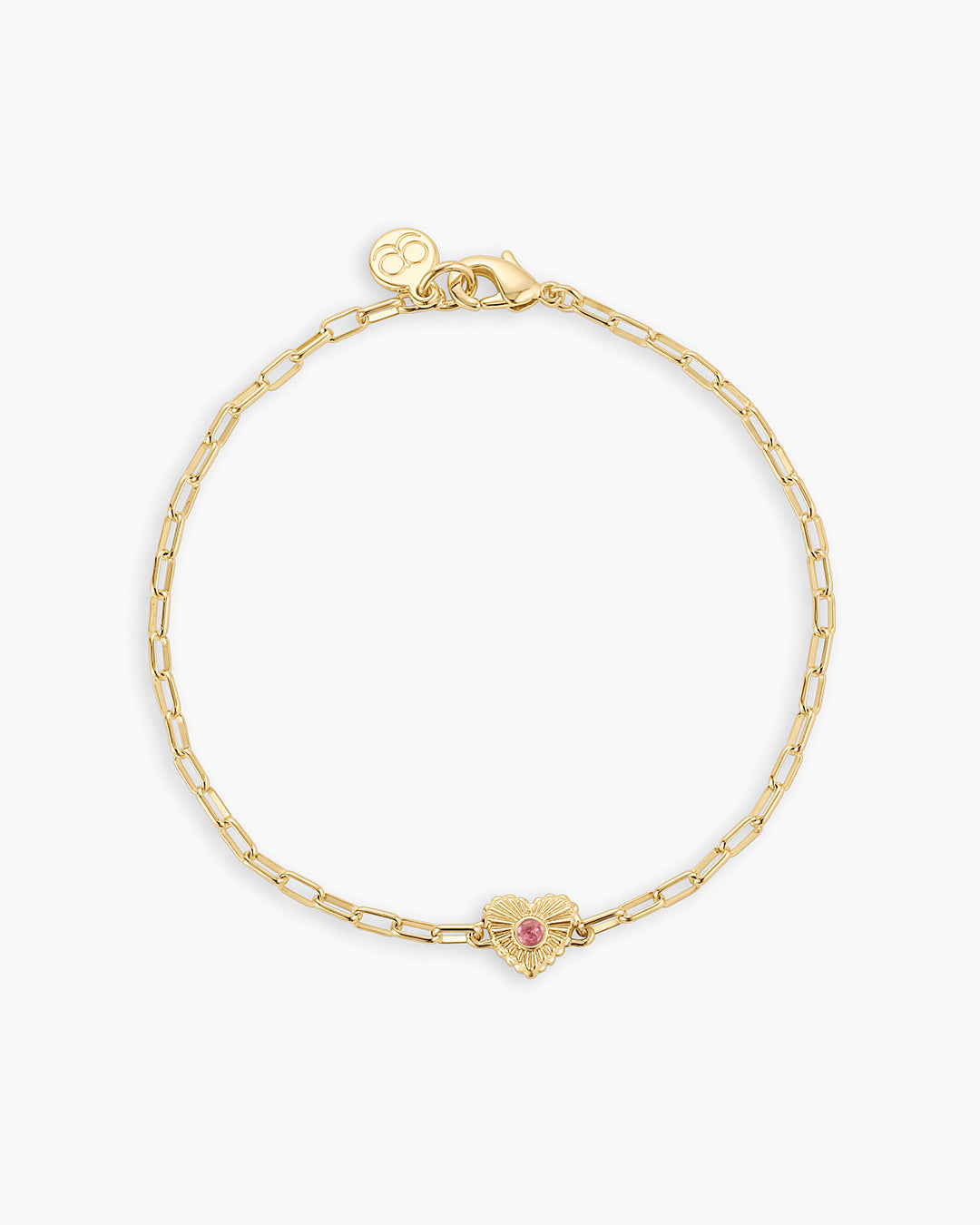 Birthstone Heart Bracelet - Personalized Sterling Silver Charm Bracelet for Women | Perfect Gift for Mother's Day, Valentine's Day & Anniversaries | Elegant Jewelry for Everyday Wear & Special Occasions