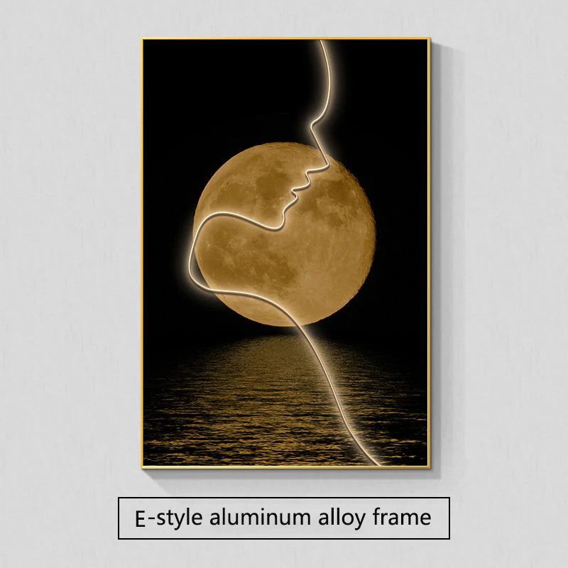 Gold frame