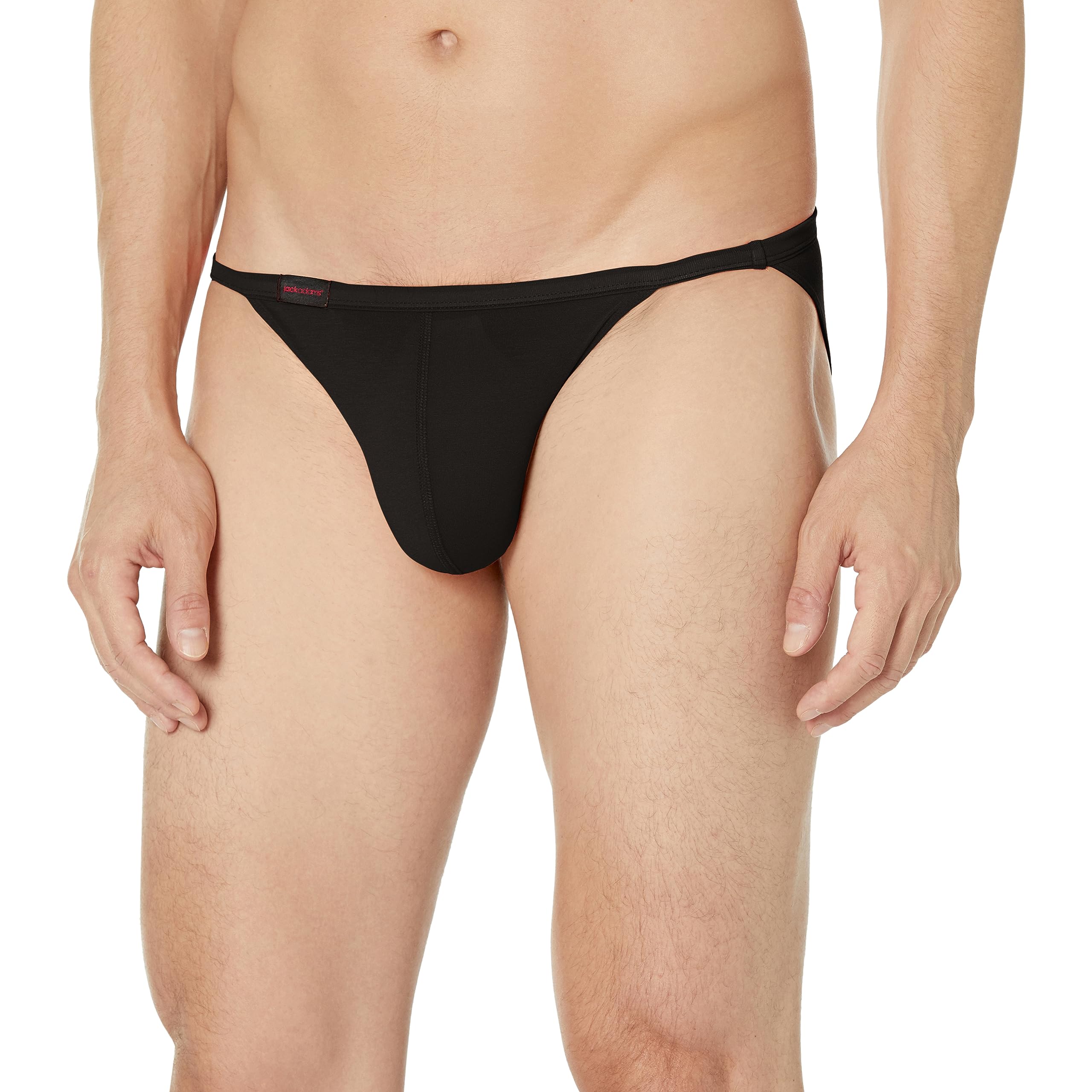 Jack Adams Men's Modal V-Cut Muscle Bikini Swimwear - Comfortable & Stylish Swim Trunks for Beach, Pool & Gym Workouts