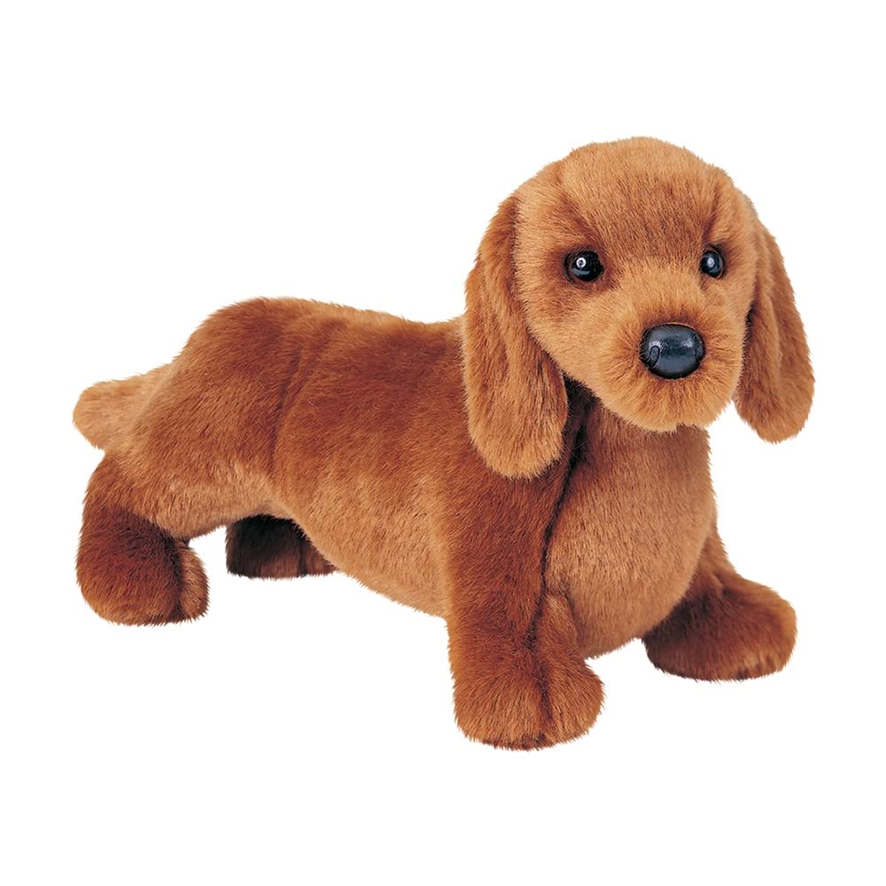 Douglas-Cuddle-Toys Plushie Soft Stuffed Animal - Gretel Dachshund Brown Dog Toy, Cute & Huggable Wiener Dog Plush for Kids, Gifts & Home Decor - Perfect for Cuddling, Nursery Decor & Dachshund Lovers