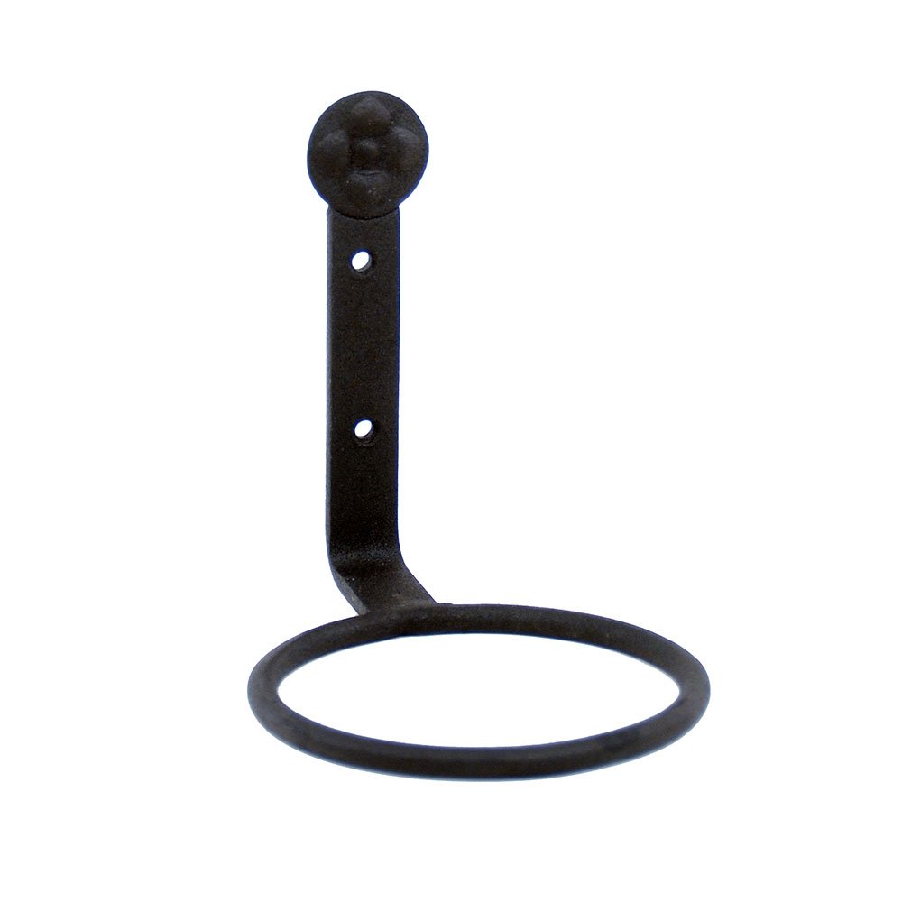 Achla Designs 4 Inch Flower Pot Ring Wall Bracket - Decorative Plant Hanger for Indoor & Outdoor Gardens, Balconies, and Patios