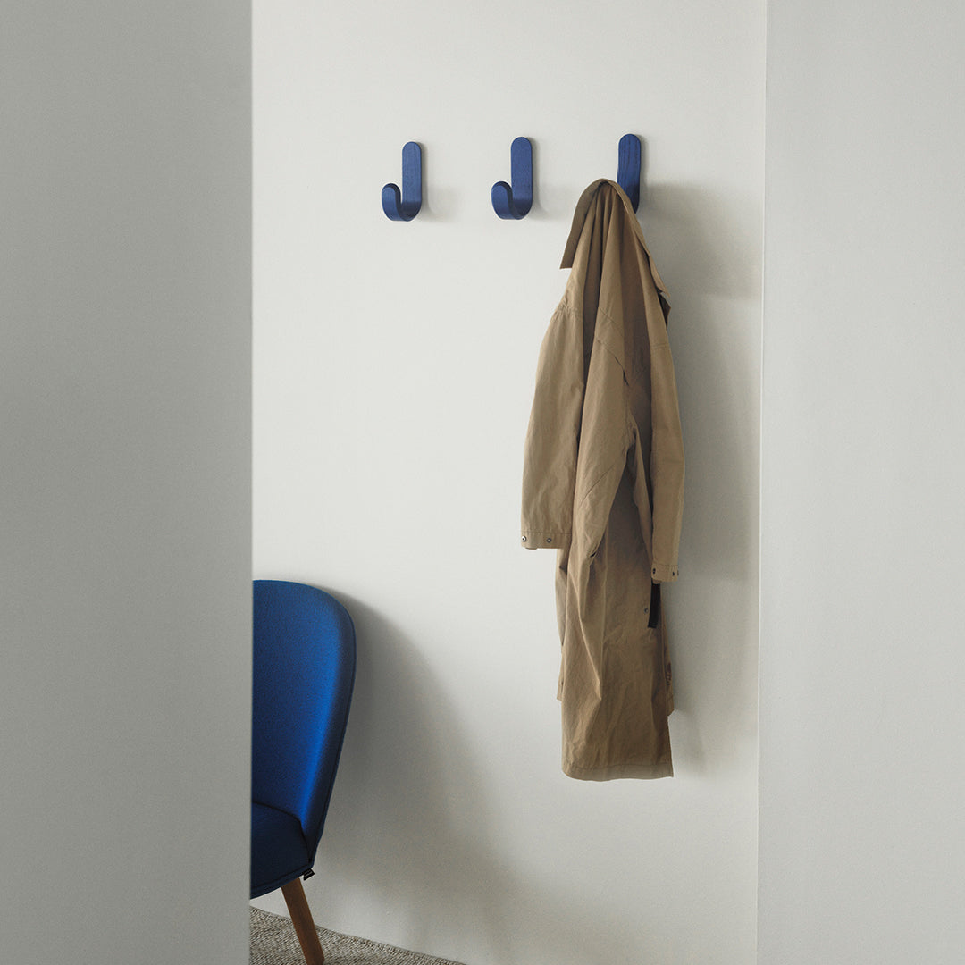 Johansen Curve Hook Shelving by Normann Copenhagen - Modern Wall Shelf for Home & Office Organization