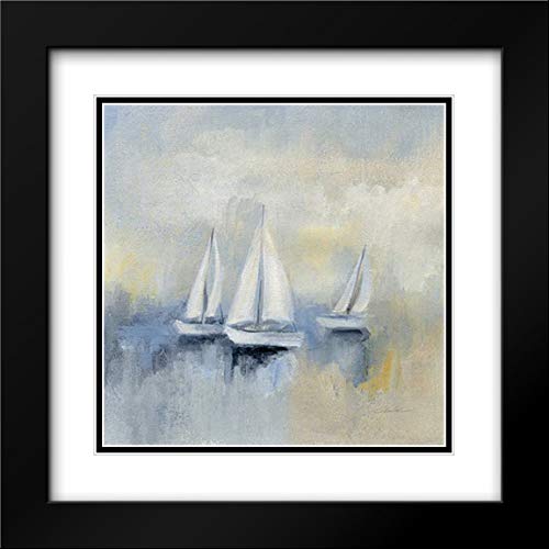 Black Modern Wood Frame With Double Matting