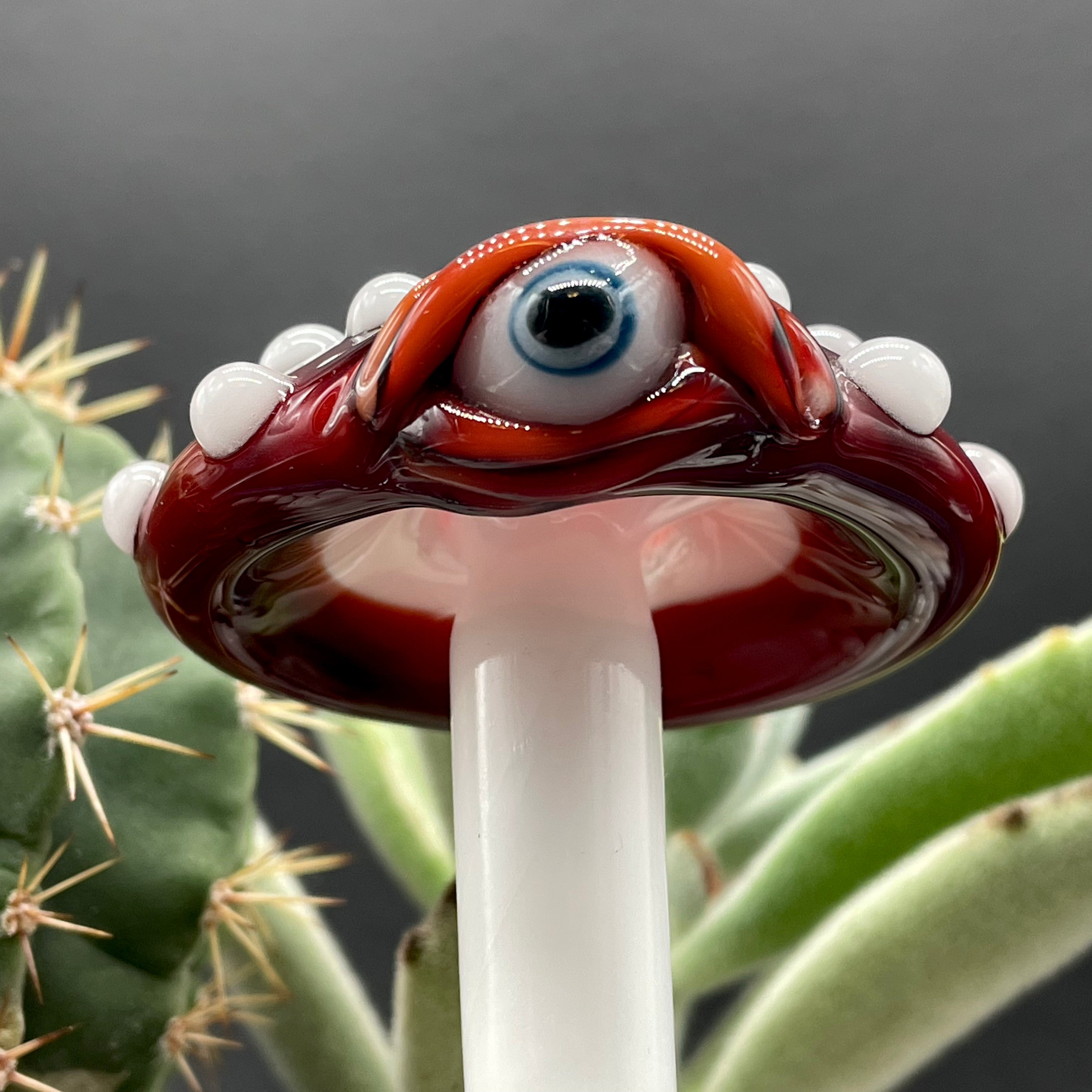 Premium Mushroom Plant Decor - Handmade Ceramic Mushroom Planter for Home & Garden Decor - Perfect for Indoor Plants, Succulents, and Fairy Gardens