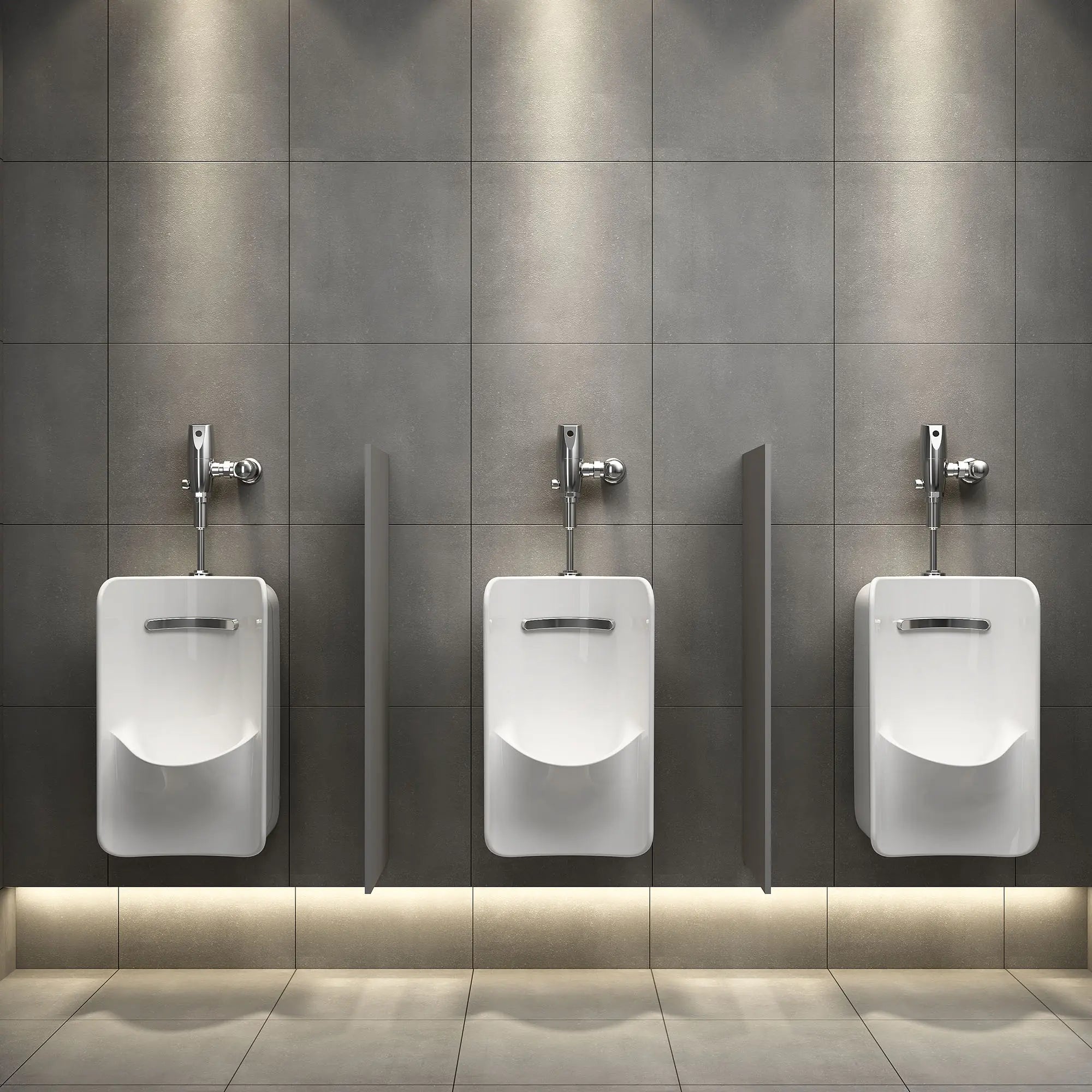 Greenbrook® 0.125 – 0.5 GPF (0.47 – 1.9 LPF) Water-Saving Top Spud Urinal with EverClean® Technology – Ideal for Commercial Restrooms, Offices, and Public Spaces