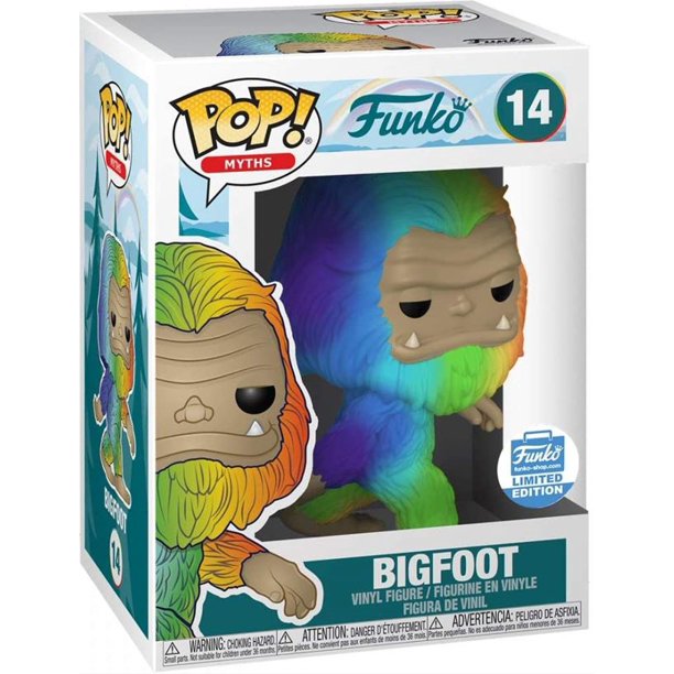 Funko Pop! Bigfoot Limited Edition #14 (VAULTED) - Rare Collectible Vinyl Figure for Display & Gifts