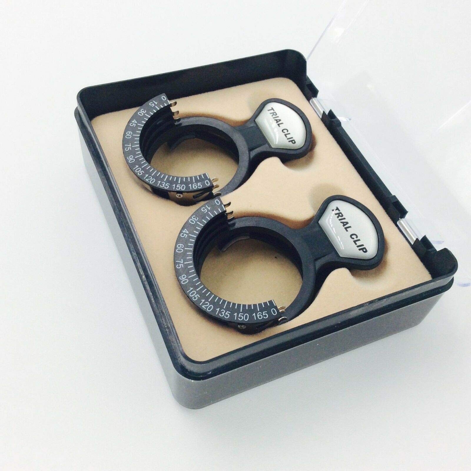 Professional Optical Optometric Trial Clip Frame Set of 2 - Durable Eyeglass Frames for Eye Exams, Vision Testing, and Optometry Practice - Perfect for Optometrists, Eye Clinics, and Vision Care Professionals