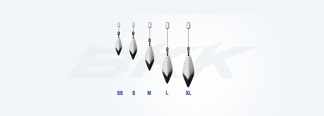 BKK Teaser Blade WS1 - Premium Stainless Steel Fishing Hook for Bass, Trout, and Saltwater Fishing | Sharp, Durable, and Corrosion-Resistant | Ideal for Freshwater and Saltwater Anglers