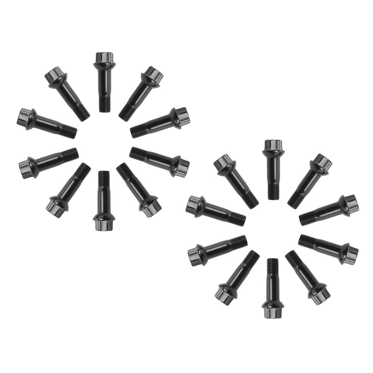 Mercedes Lug Bolts Kit - 20 PCS for ML350 S500 S550 CL500 GL450 - Secure Wheel Fitment