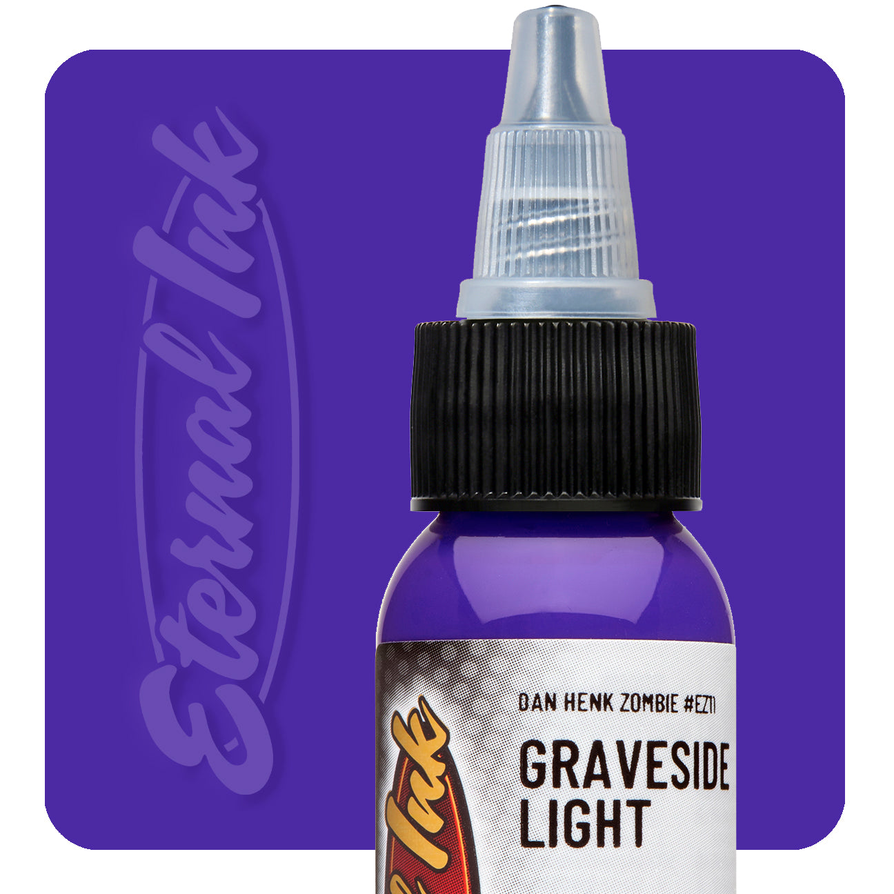 Eternal Zombie Colors Graveside Light Ink - Premium Tattoo Ink for Horror & Halloween Tattoos - Perfect for Dark Art, Gothic Tattoos & Spooky Designs