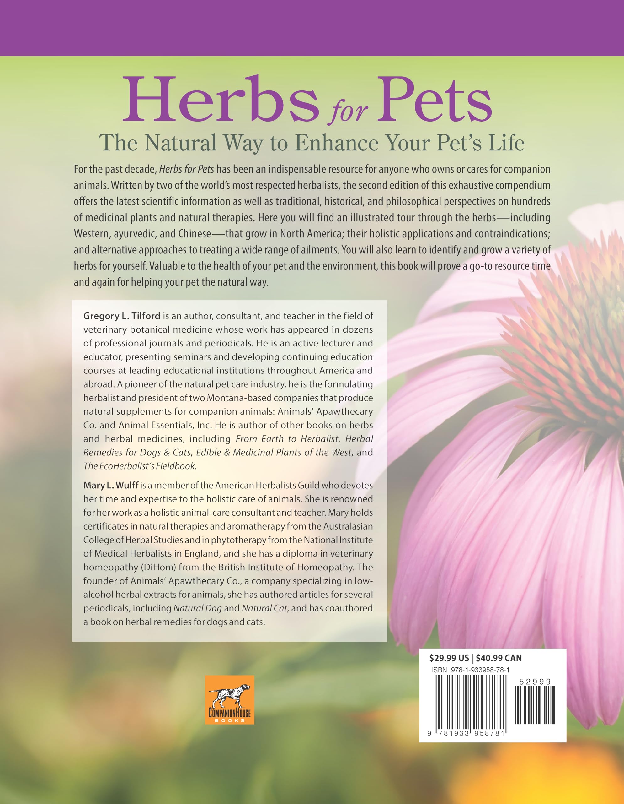 **Herbs for Pets: Natural Remedies & Holistic Care Guide for Dogs, Cats, Horses & Birds | Medicinal Plants, Nutritional Supplements & DIY Recipes | Improve Pet Health & Wellness at Home**    *(Use Case: Perfect for pet owners seeking natural solutions for allergies, digestion, joint health, and overall vitality in dogs, cats, horses, birds, and small animals.)*