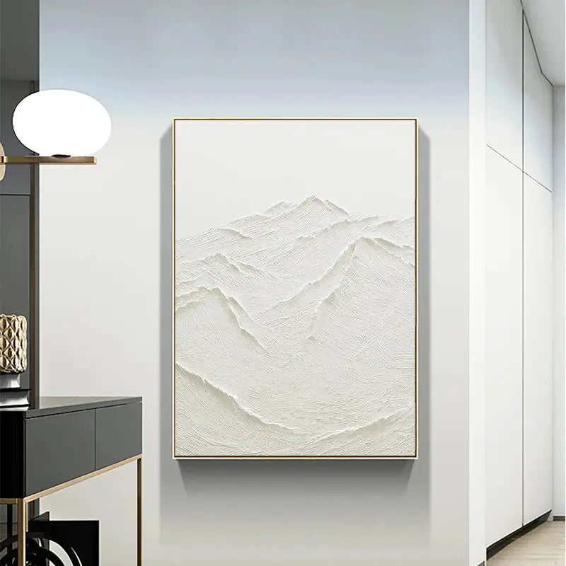 Minimalist Textured Plaster Art Painting - Modern Abstract Wall Decor for Living Room, Bedroom & Office | #MM029