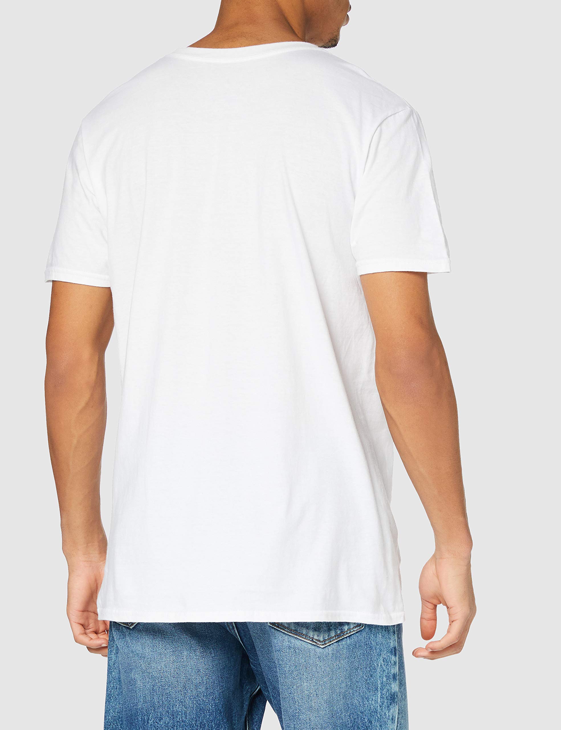 Bravado Queen A Night at The Opera Men's White Graphic T-Shirt | Vintage Rock Band Tee | Casual Cotton Shirt for Concerts, Parties & Everyday Wear