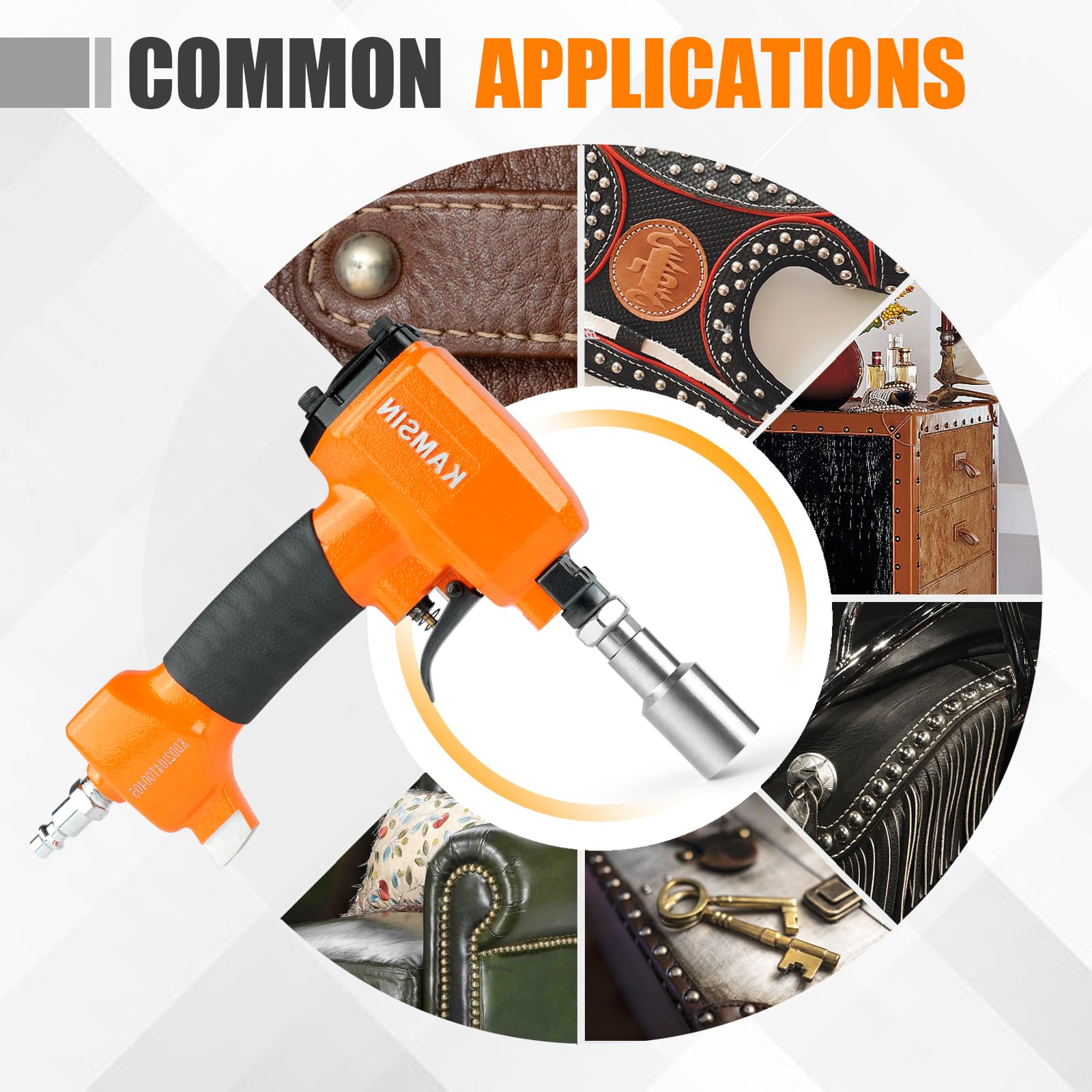 2030 Pneumatic Decorative Nail Gun - 3/8