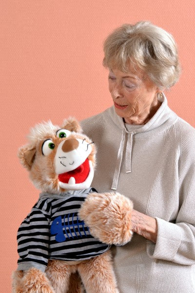 Whiskers Deluxe Hand Puppet 63 cm (25 inches) - Premium Plush Animal Puppet for Kids, Interactive Storytelling & Educational Play - Perfect for Classroom, Theater & Home Playtime (Item #197)