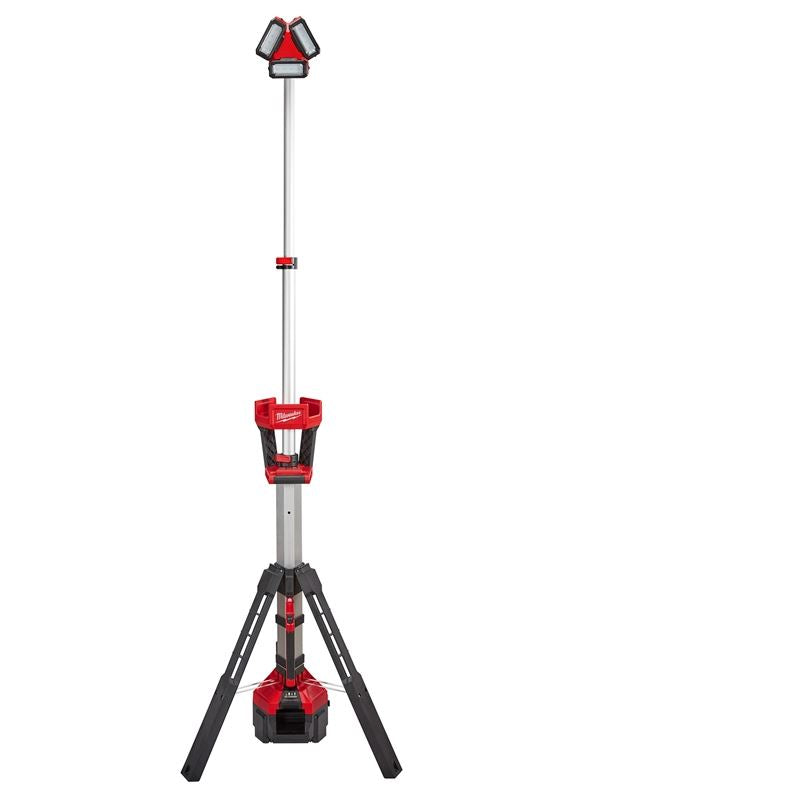 M18 18V Lithium-Ion Cordless ROCKET LED Tower Light (Tool Only) - Bright 2135 Lumens for Construction Sites, Emergency Lighting & Outdoor Work