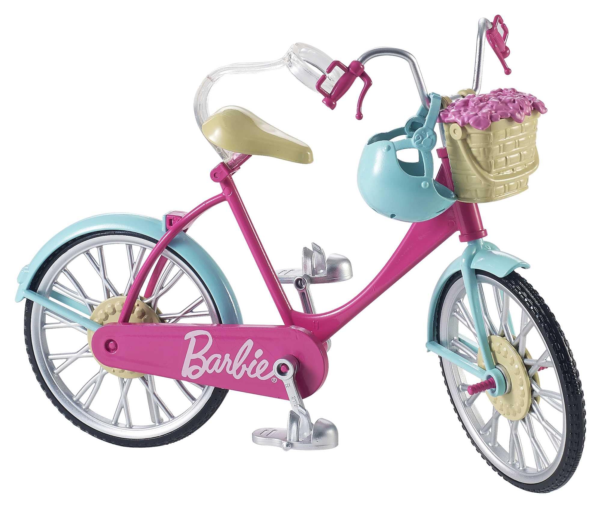 Barbie DVX55 Girls' Bicycle with Training Wheels - Pink & Purple 16-Inch Kids Bike for Ages 4-8 | Perfect for Outdoor Play, Birthday Gifts & Neighborhood Rides