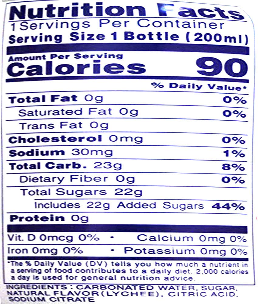 Sangaria Ramune Japanese Lychee Soda - 6.76 Fl Oz (6-Pack) | Refreshing Carbonated Drink for Parties, BBQs & Asian Cuisine Pairing