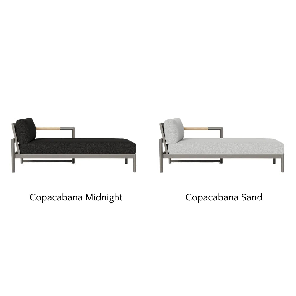 Breeze XL Outdoor Chaise Lounge Right - Premium Patio Furniture for Poolside, Garden & Backyard Relaxation