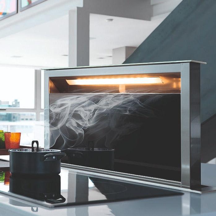Faber Scirocco Lux Stainless Steel Downdraft Range Hood - 30