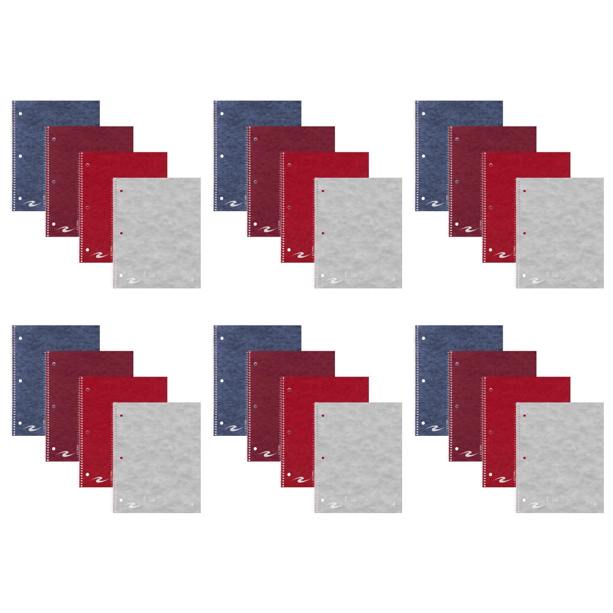 24-Pack Stasher One Subject Notebooks, 11
