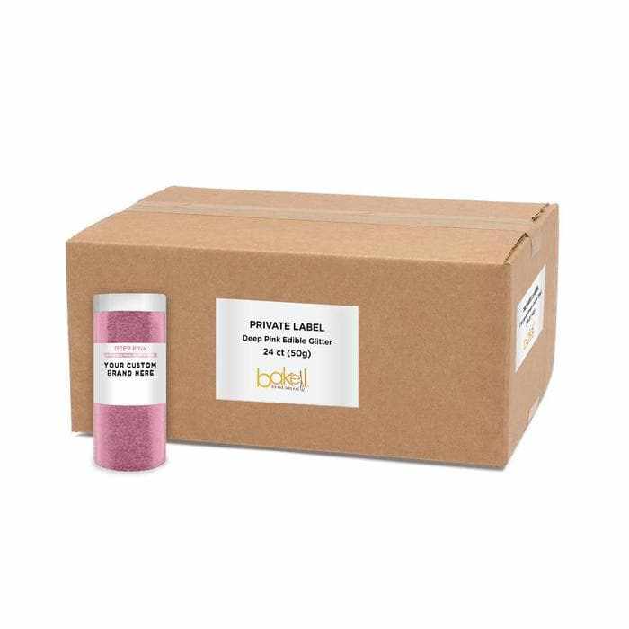 Deep Pink Tinker Dust® Glitter for Crafts & DIY Projects | Premium Private Label Cosmetic Glitter | Perfect for Nail Art, Body Makeup, and Party Decorations