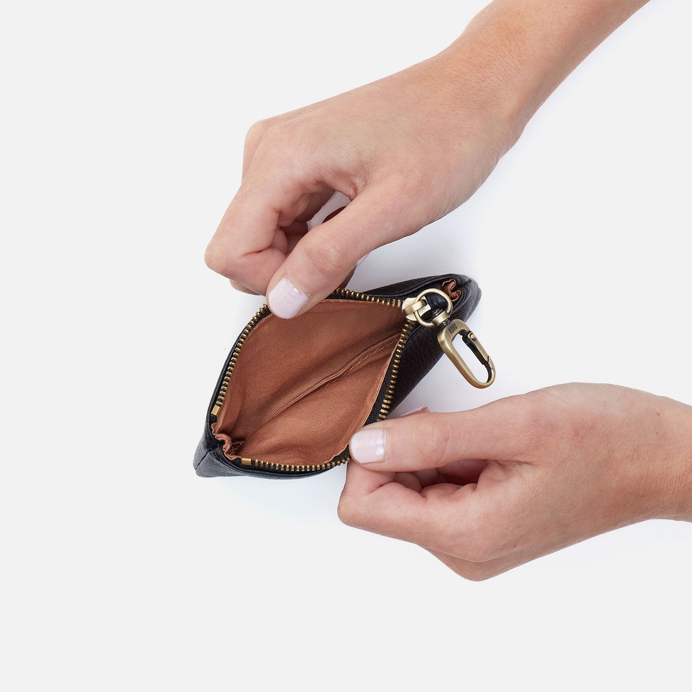 Premium Pebbled Leather Sentiment Pouch - Elegant Black Crossbody Bag for Women | Perfect for Everyday Use, Date Nights & Special Occasions