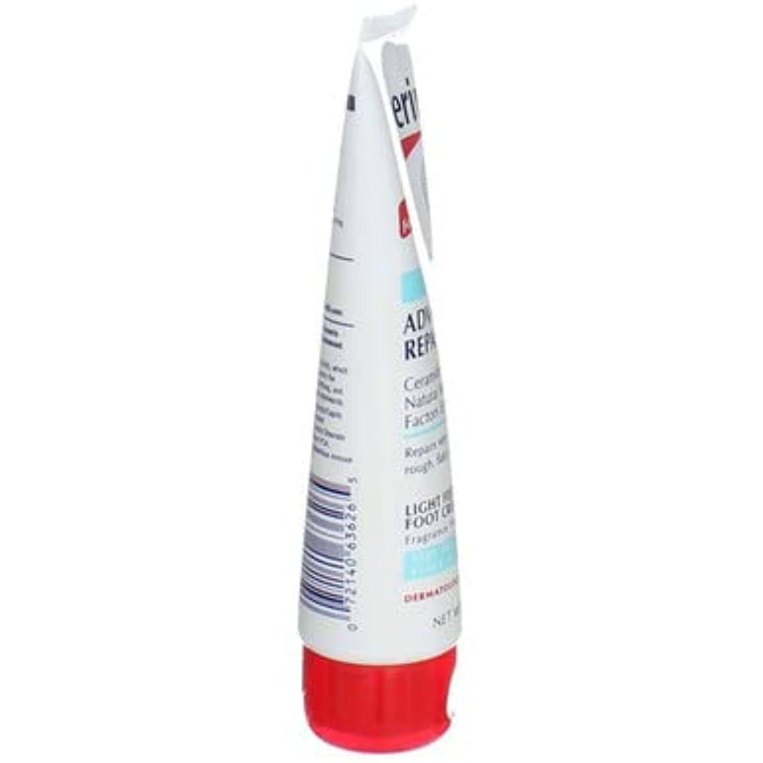 Eucerin Advanced Repair Foot Cream for Very Dry Skin – Lightweight, Fragrance-Free, 3 oz – Hydrates & Soothes Cracked Heels – Perfect for Daily Foot Care & Overnight Treatment
