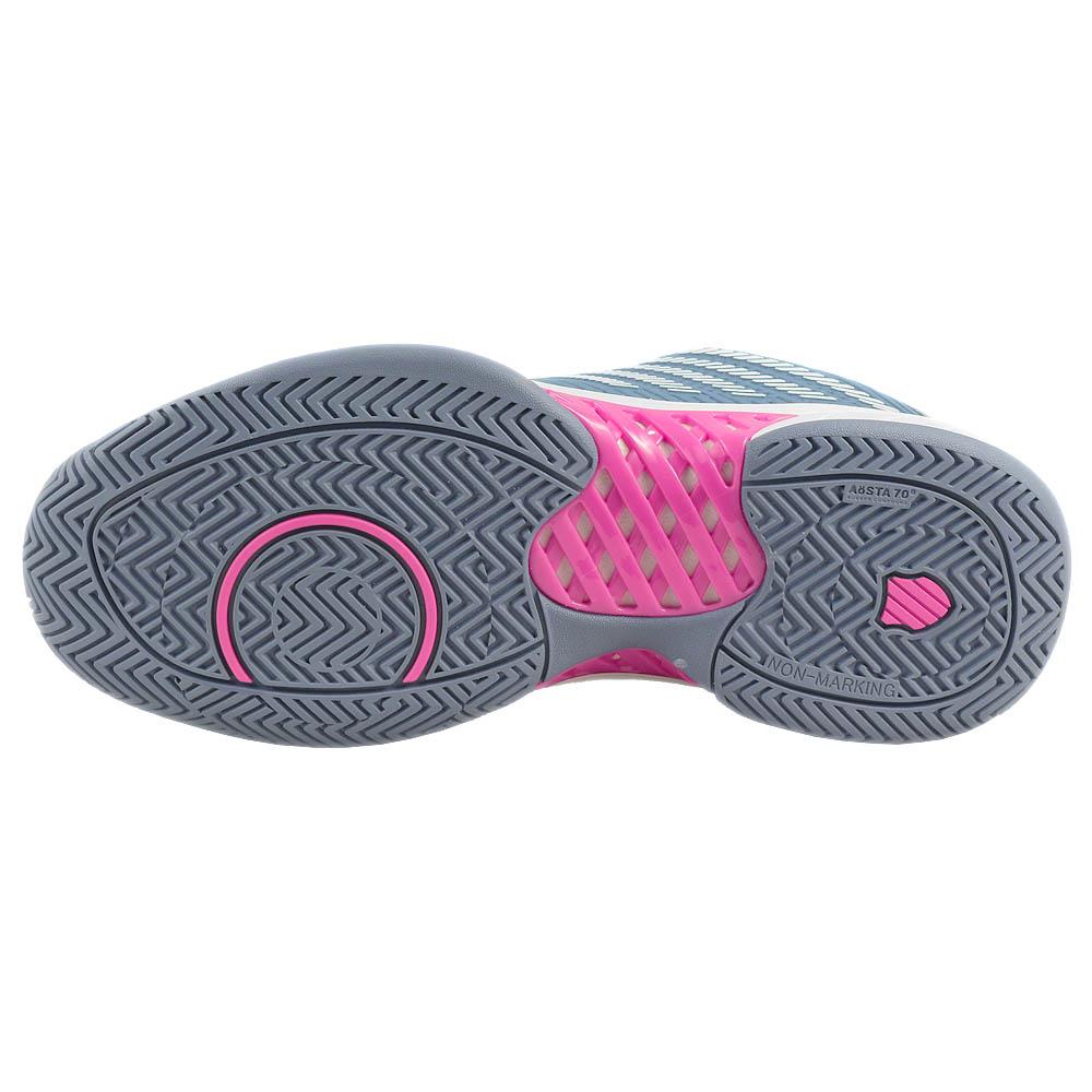 K Swiss Women's Hypercourt Express 2 Tennis Shoes - Lightweight Comfort for Women's Court Play - Infinity Blue/Blue Bush - Perfect for Tennis, Pickleball & Casual Wear
