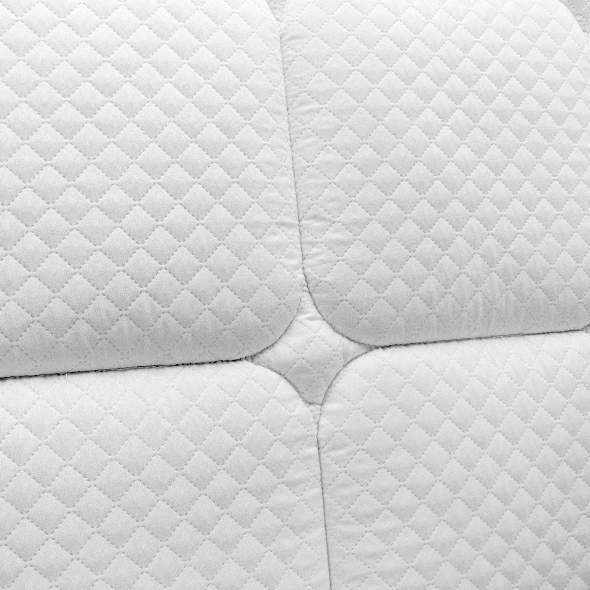 Baldiflex Bonjour Memory Foam & Waterfoam Mattress with Quilted 3D Air Fresh Cover - Premium Comfort for Back Pain Relief, Pressure Relief, and Cool Sleep - Ideal for Bedrooms, Guest Rooms, and Dormitories