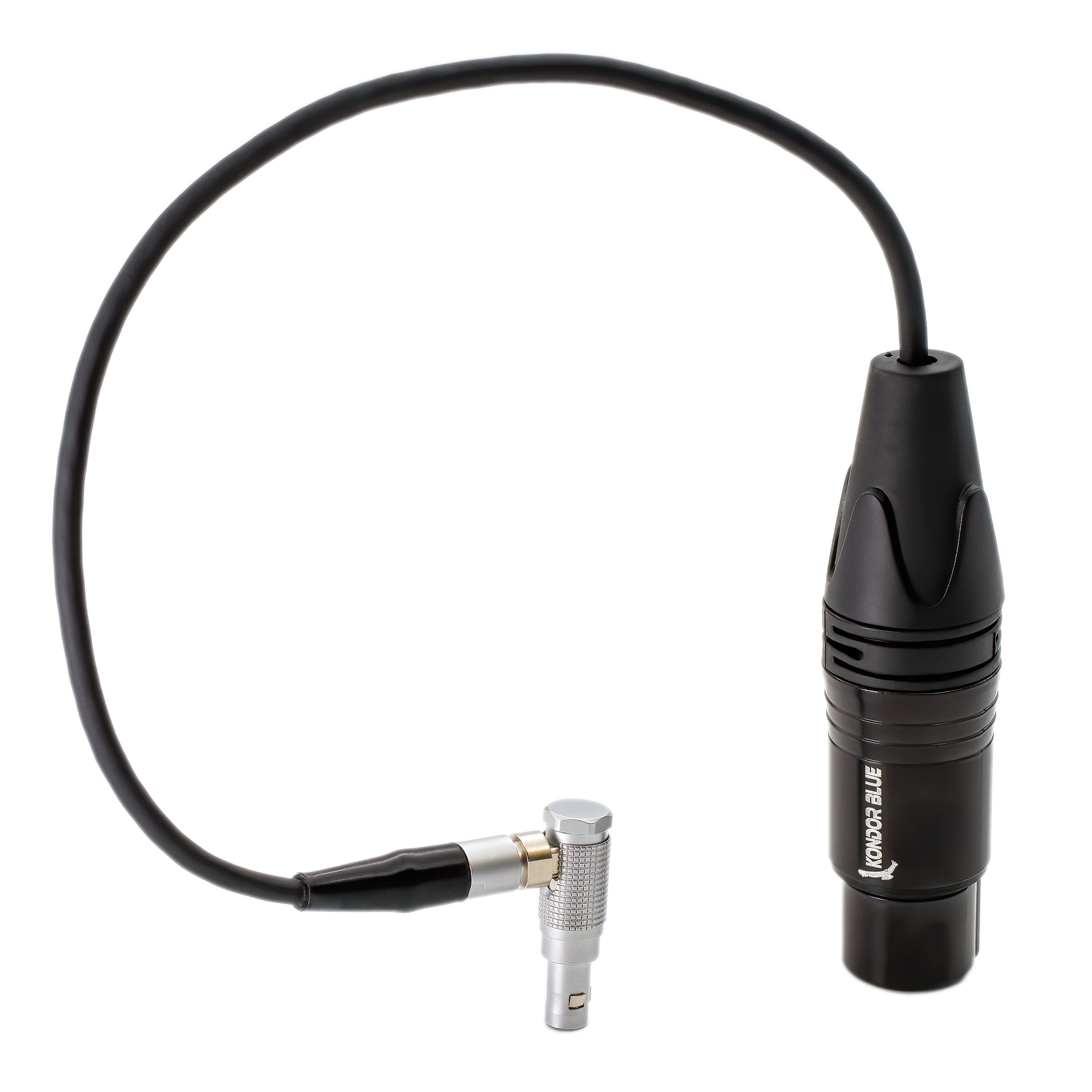 Kondor Blue 5 Pin Lemo to XLR Audio Cable - Professional Microphone Cable for Arri Alexa & Z Cam Flagship Cameras - Perfect for Film Production & Studio Recording