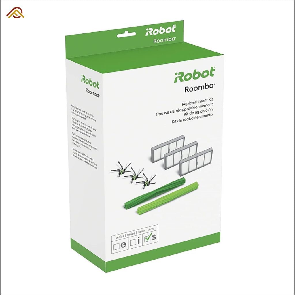 iRobot Roomba s Series Replenishment Kit - 6-Pack Replacement Filters & Brushes for Roomba Robot Vacuum - Perfect for Pet Hair, Hardwood Floors & Daily Cleaning