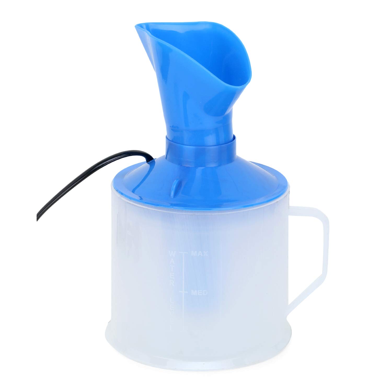 RCSP Vaporizer Steamer Inhaler Machine for Cough, Cold & Sinus Relief - Portable Facial Sauna with Nozzle for Adults (Blue) | Home & Travel Use for Respiratory Health & Skin Care
