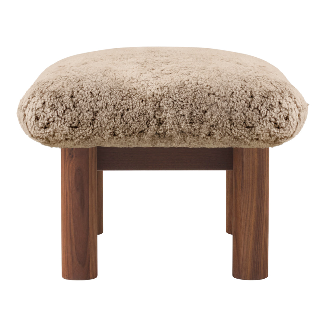 Brasilia Ottoman - Modern Round Storage Ottoman with Lift Top, Upholstered Footrest Stool for Living Room, Bedroom & Office - Perfect for Extra Seating, Storage & Home Decor