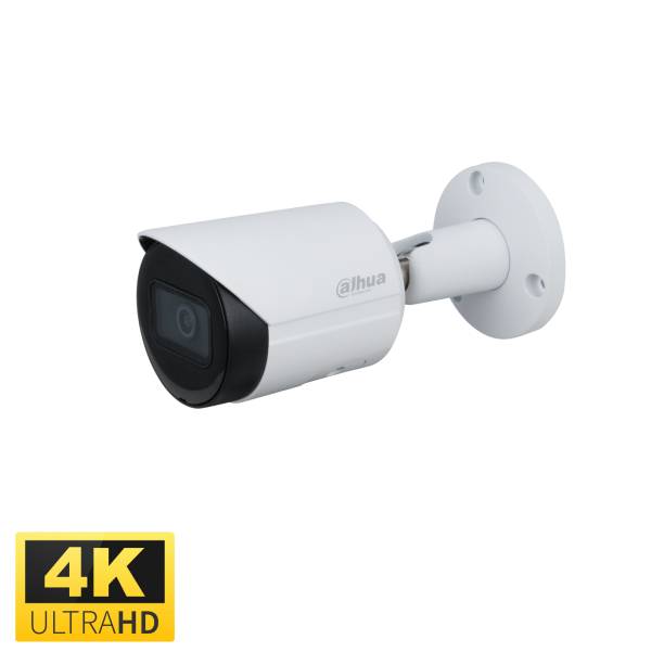 Dahua 8MP (4K) Outdoor Bullet Security Camera - Weatherproof, Night Vision, Motion Detection - Ideal for Home, Business & Warehouse Surveillance (Model: DH-IPC-HFW2831SP-S 0280B S2)