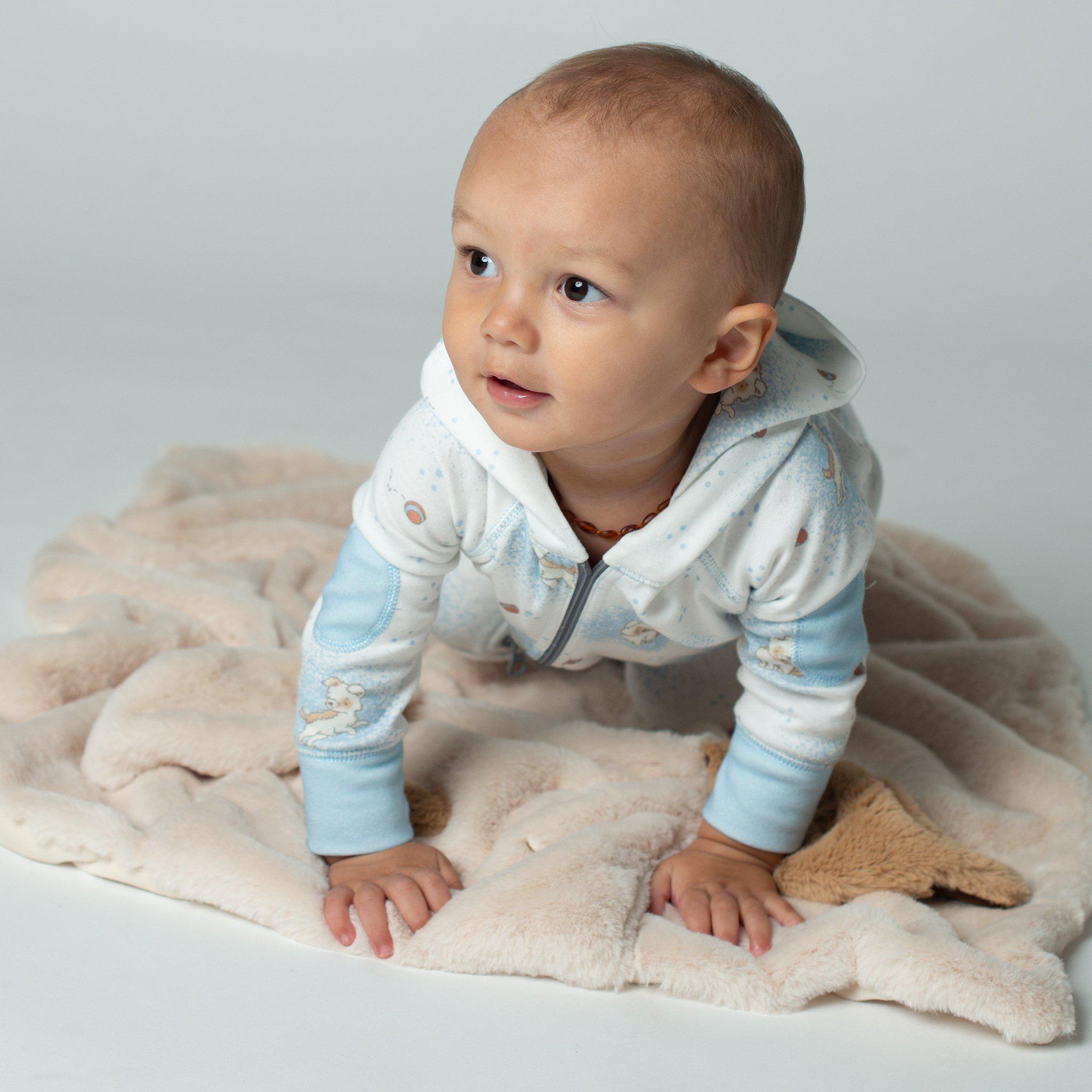 Skipit Tuck Me In Blanket - Ultra Soft Cozy Fleece Blanket for Adults & Kids - Perfect for Bed, Couch, and Travel Use