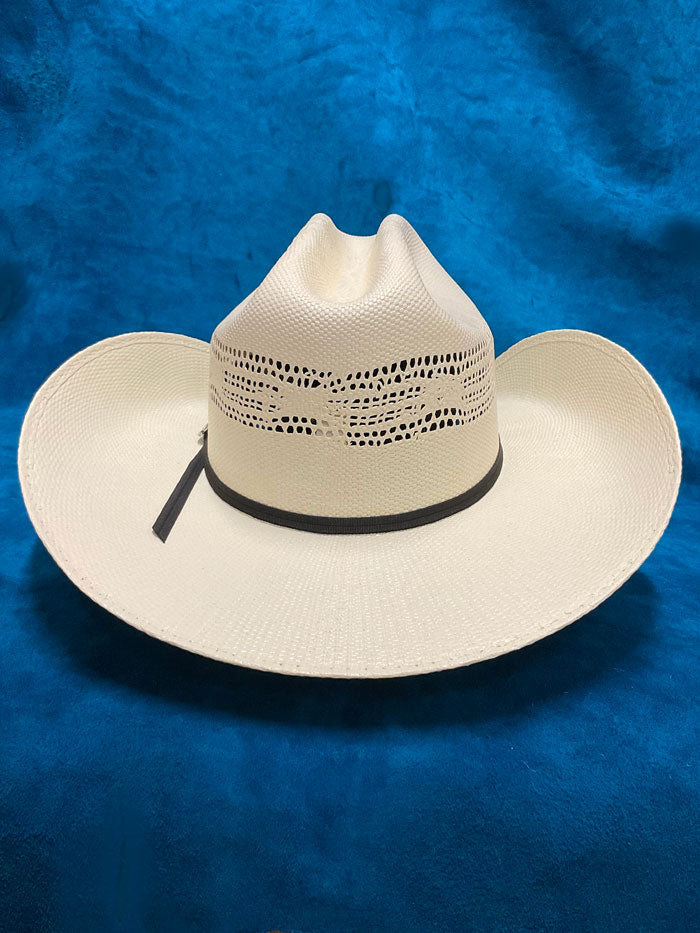 Justin JS0156BANG 10X BANGORA Straw Cowboy Hat Ivory - Western Style Cowboy Hat for Men & Women - Perfect for Rodeo, Country Music Festivals & Outdoor Adventures