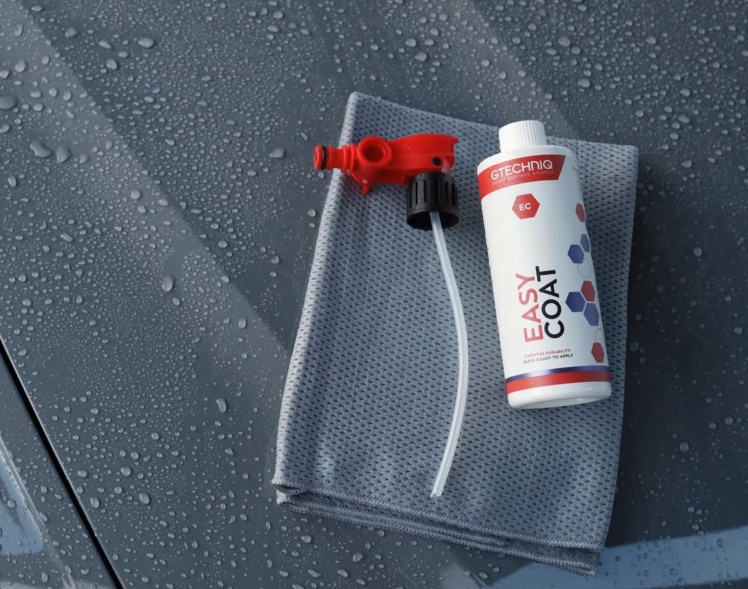 Gtechniq Easy Coat Refill - 5L Long-Lasting Car Coating (Up to 3 Months Protection) | Quick Application for Auto Paint & Glass | UV, Chemical & Weather Resistant | Perfect for Daily Drivers, Show Cars & Fleet Vehicles