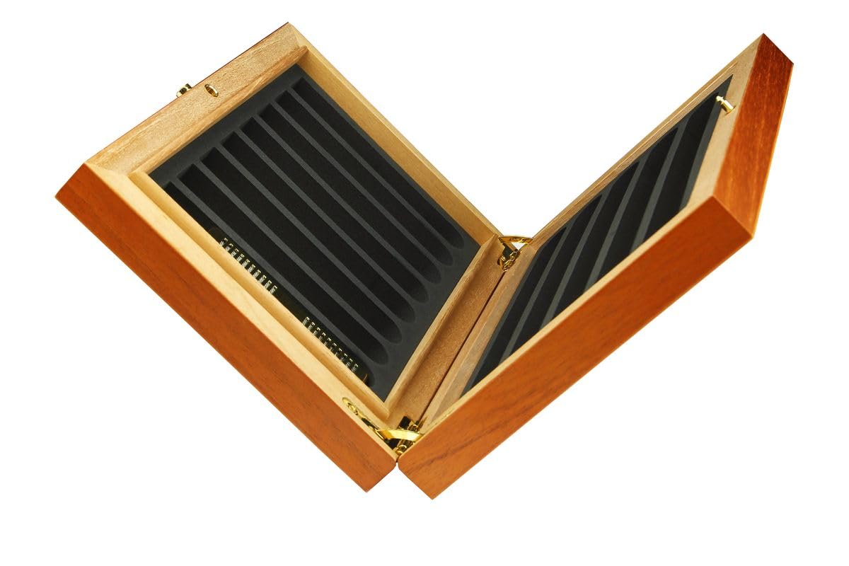 Premium Travel Humidor with Spanish Cedar - Perfect for Cigar Aficionados on the Go, Camping & Business Trips