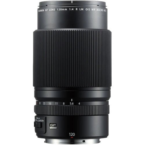 FUJIFILM GF 120mm f/4 Macro R LM OIS WR Lens - Professional Medium Format Macro Photography Lens for Portraits, Jewelry & Product Shots - Perfect for Studio, Outdoor and Close-Up Photography