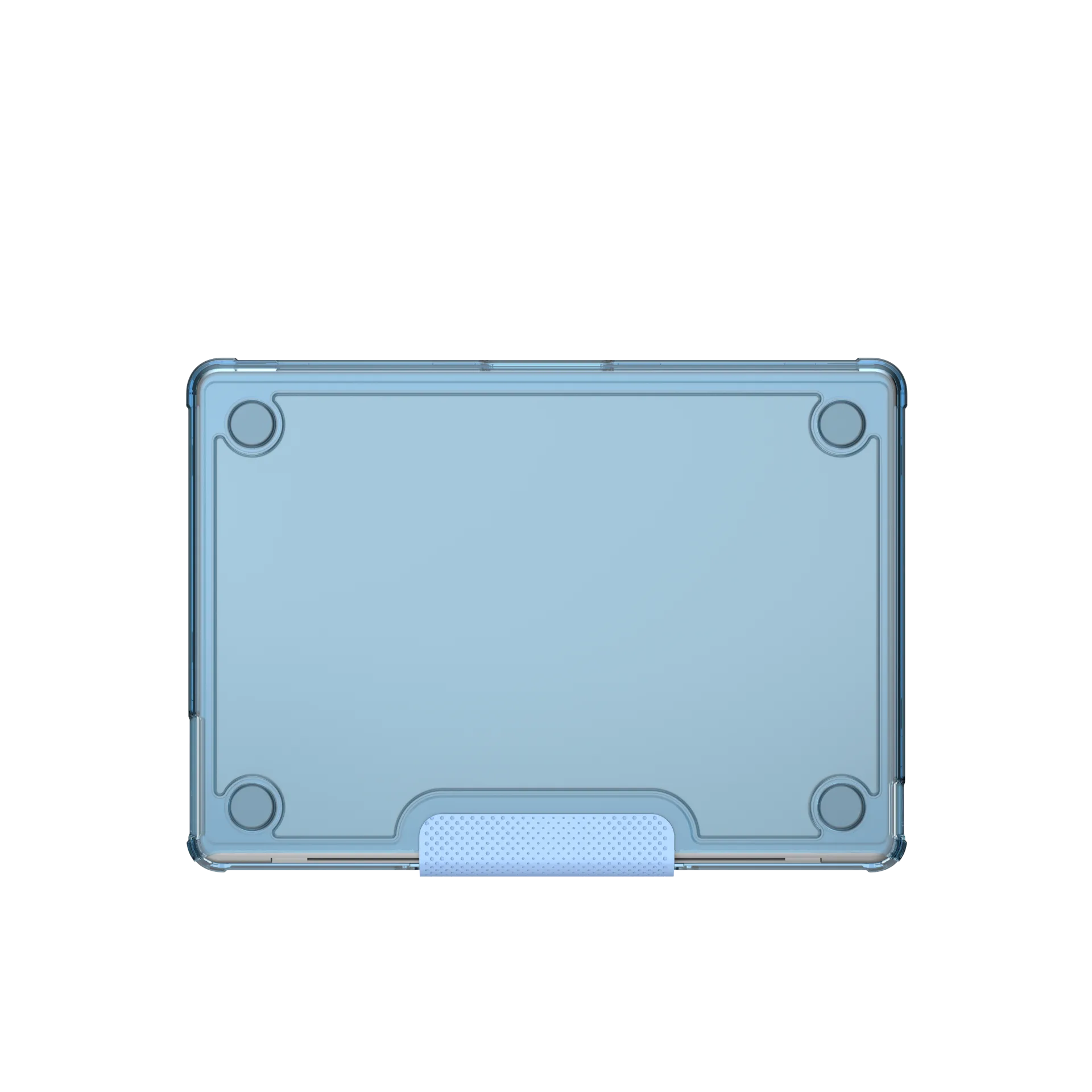 UAG U Lucent Protective Case for MacBook Air 13-inch M2 2022 Model - Cerulean Blue | Slim Durable Cover for Work, Travel & Everyday Use