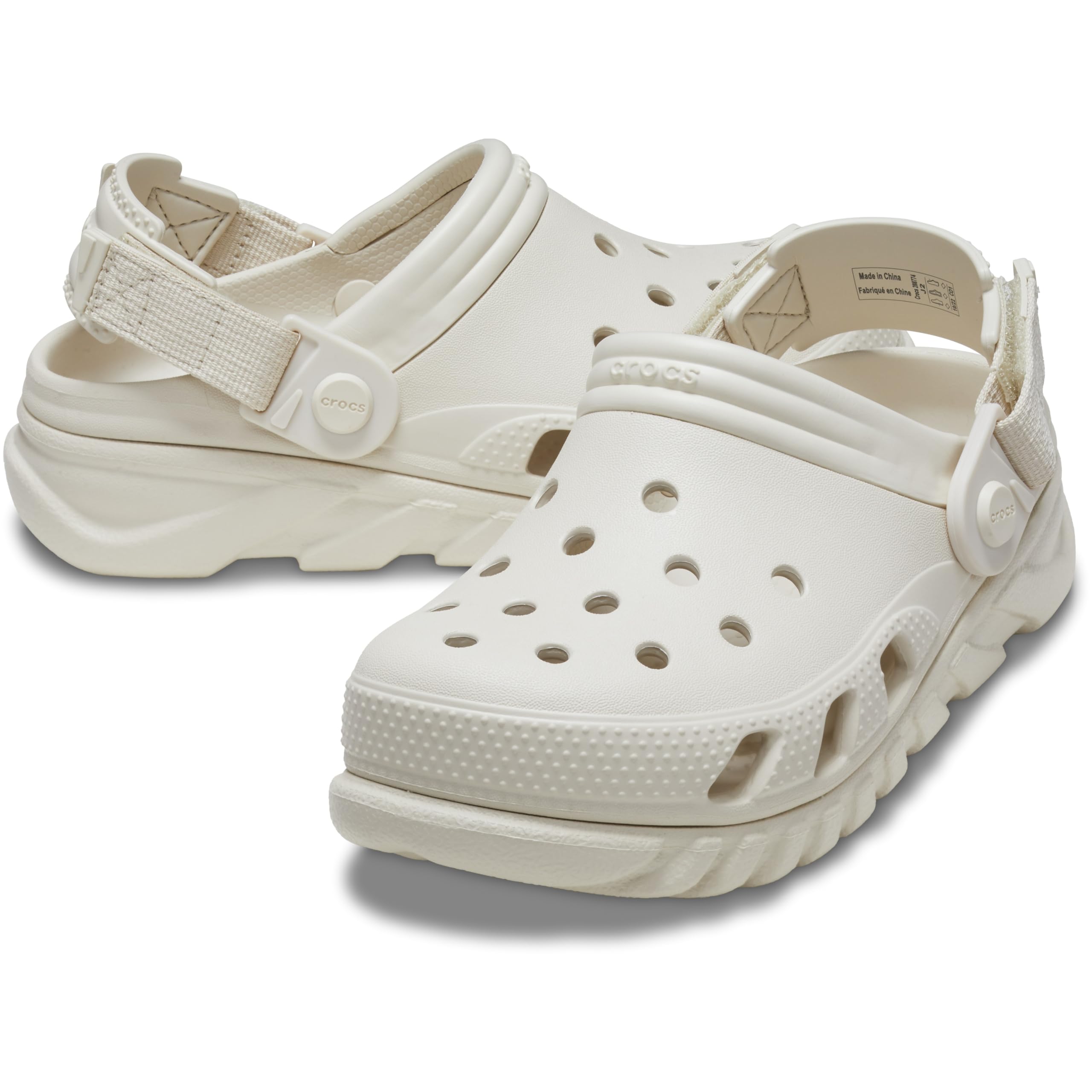Crocs Unisex-Child Duet Max II Clog | Lightweight Comfortable Kids Shoes for Boys & Girls | Perfect for School, Play & Outdoor Activities